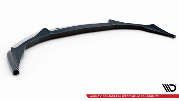 Maxton Front Splitter V.1 Audi E-Tron Gt / RS Gt Mk1 - Gloss Black