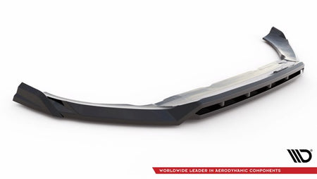 Maxton Front Splitter Volvo Xc60 R-Design Mk2 Facelift - Gloss Black