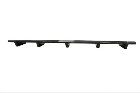 Maxton Central Rear Splitter Audi A5 F5 S-Line (With Vertical Bars) - Gloss Black