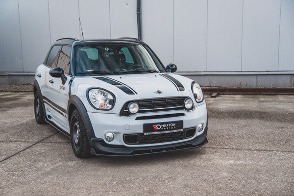Maxton Front Splitter Mini Countryman Mk1 Jcw  - Gloss Black