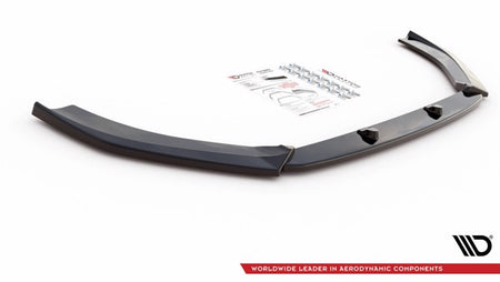 Maxton Front Splitter V.4 Audi RS3 8V Fl Sportback - Gloss Black