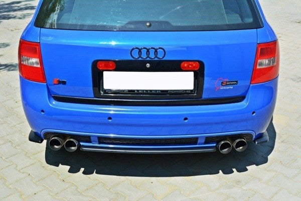 Maxton Rear Side Splitters Audi RS6 C5 Avant - Gloss Black
