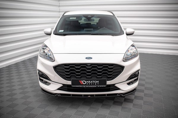 Maxton Front Splitter Ford Kuga St-Line Mk3 - Gloss Black