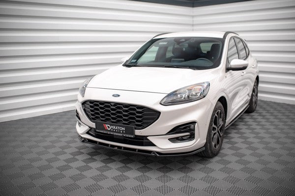 Maxton Front Splitter Ford Kuga St-Line Mk3 - Gloss Black