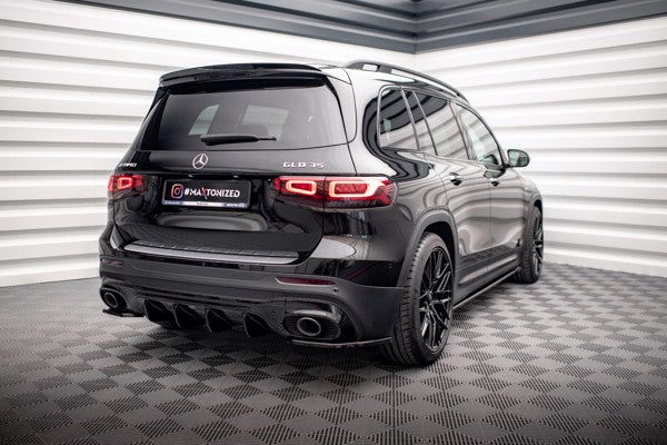 Maxton Rear Side Splitters Mercedes-Amg Glb 35 X247 - Gloss Black