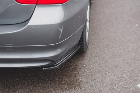 Maxton Rear Side Splitters BMW 3 E91 Facelift - Gloss Black