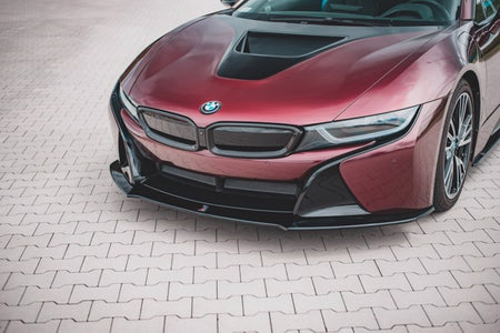 Maxton Front Splitter BMW I8 - Gloss Black