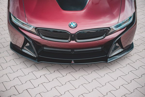 Maxton Front Splitter BMW I8 - Gloss Black