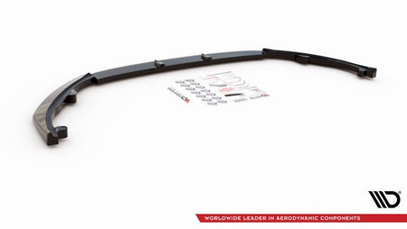 Maxton Front Splitter V.2 Peugeot 308 Mk2 Facelift - Gloss Black