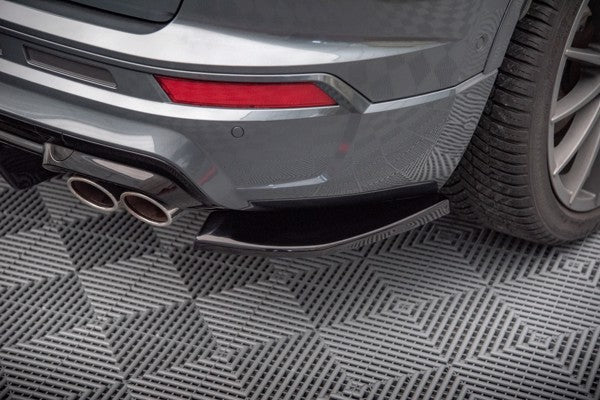 Maxton Rear Side Splitters Cupra Ateca - Gloss Black