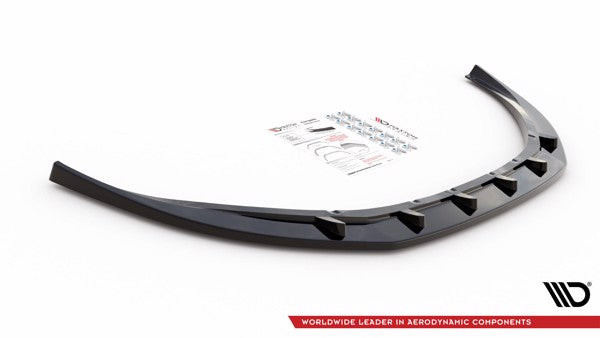 Maxton Front Splitter V.1 Volvo V70 Mk3 - Gloss Black