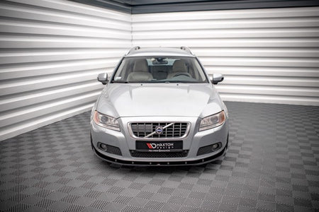 Maxton Front Splitter V.1 Volvo V70 Mk3 - Gloss Black