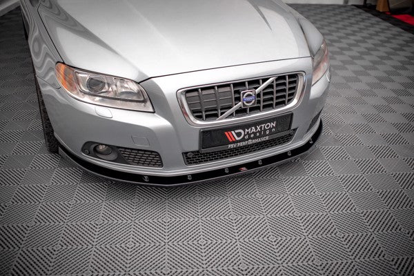 Maxton Front Splitter V.1 Volvo V70 Mk3 - Gloss Black