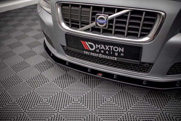 Maxton Front Splitter V.1 Volvo V70 Mk3 - Gloss Black