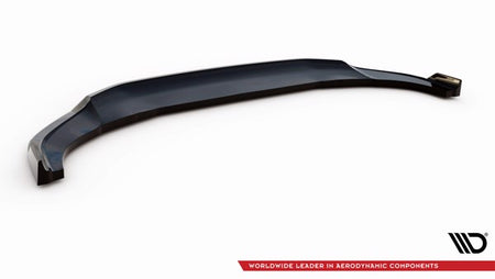 Maxton Front Splitter V.2 Audi Q3 S-Line F3 - Gloss Black