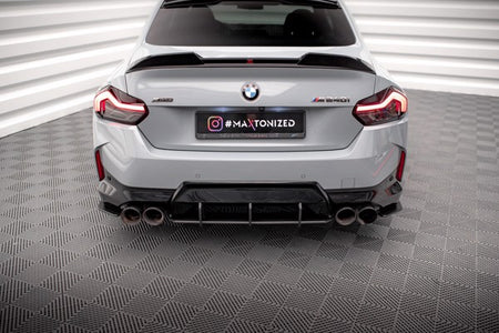 Maxton Street Pro Rear Diffuser BMW 2 Coupe M240I G42 - Black