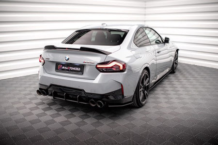 Maxton Street Pro Rear Diffuser BMW 2 Coupe M240I G42 - Black