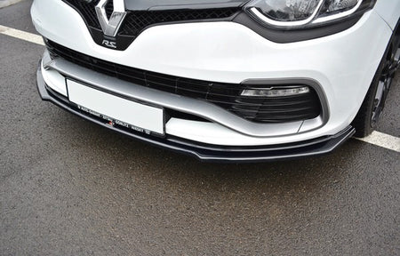 Maxton Front Splitter Renault Clio Mk4 RS - Gloss