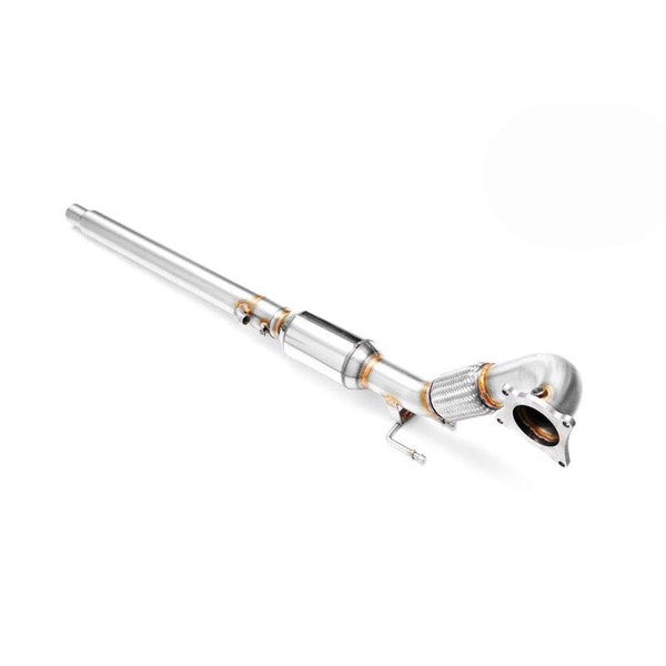 RM Motors Downpipe AUDI A3 8P 1.8, 2.0 TFSI + CATALYST Emission standard - Euro 3, Capacity - 200 cpsi