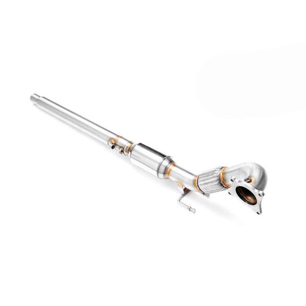RM Motors Downpipe AUDI A3 8P 1.8, 2.0 TFSI + CATALYST Emission standard - Euro 3, Capacity - 200 cpsi