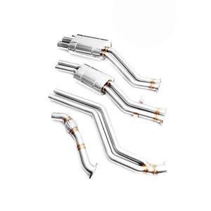 RM Motors Complete exhaust system BMW E46 330d 330xd M47, M47N