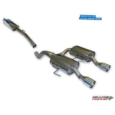 Milltek Cat-back Renault Clio 182 2.0 16v