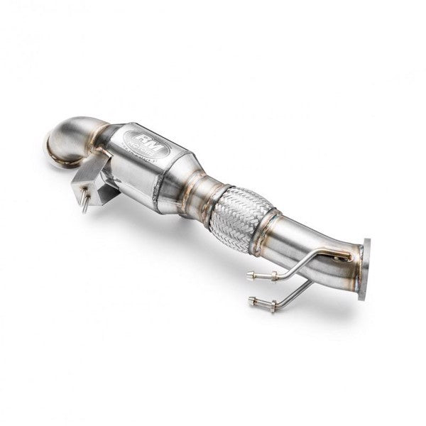 RM Motors Downpipe Ford Focus ST Mk3 2.0T + Katalysator Emissionsstandard - Euro 3, Kapacitet - 100 cpsi - billede 3
