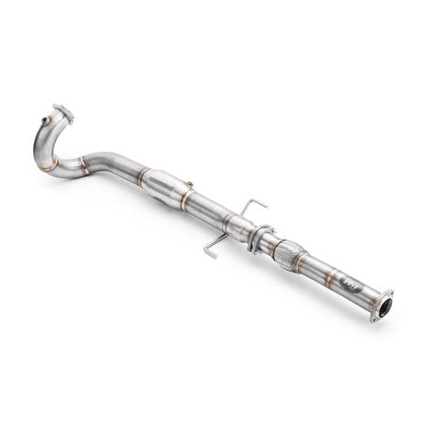 RM Motors Downpipe SAAB 9-5 Mk1, Mk2 2.0T, 2.3T B205, B235 + catalyst Emission standard - Euro 4, Capacity - 200 cpsi