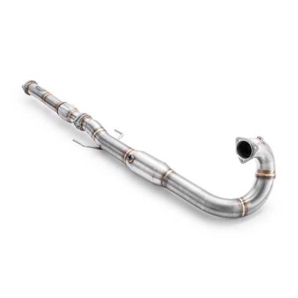 RM Motors Downpipe SAAB 9-5 Mk1, Mk2 2.0T, 2.3T B205, B235 + catalyst Emission standard - Euro 3, Capacity - 100 cpsi