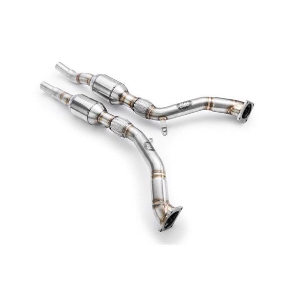 RM Motors Downpipe AUDI S4, RS4 B5 2.7 T + CATALYST Emission standard - Euro 3, Capacity - 200 cpsi