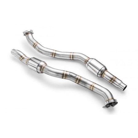 RM Motors Downpipe AUDI S6-S7-RS6-RS7 4.0 TFSI + CATALYST Emission standard - Euro 4, Capacity - 200 cpsi