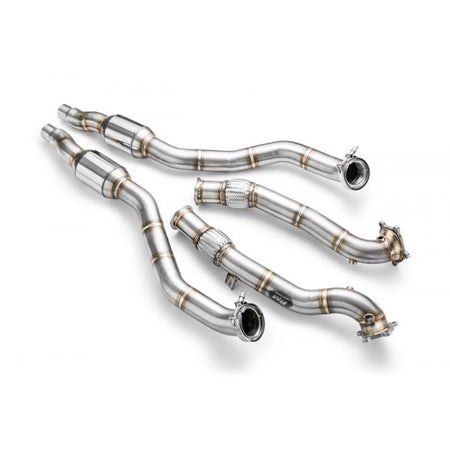RM Motors Downpipe AUDI S6-S7-RS6-RS7 4.0 TFSI + CATALYST Emission standard - Euro 4, Capacity - 200 cpsi