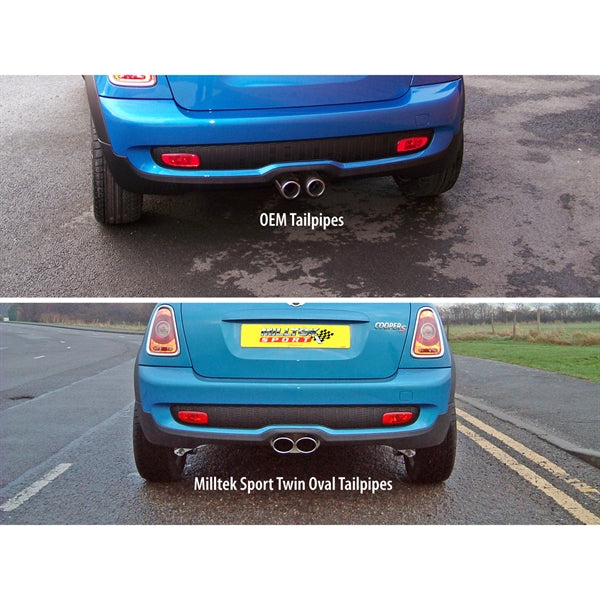 Milltek Cat-back New Mini Mk2 (R56) Cooper S 1.6i Turbo