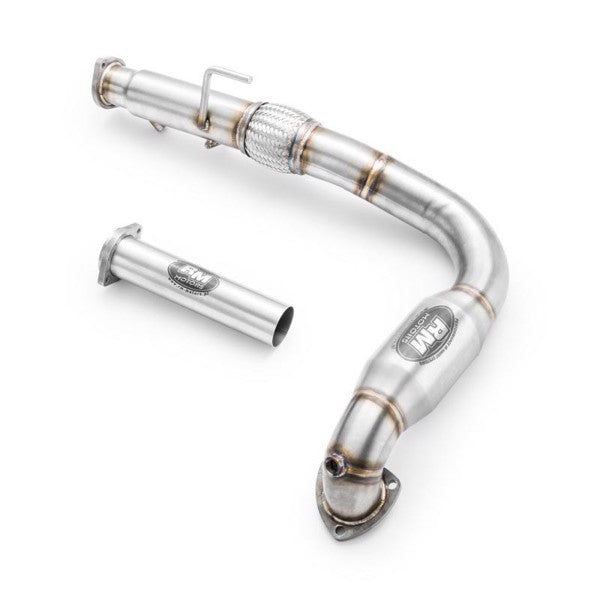 RM Motors Downpipe SAAB 9-3 Mk2 2.0 T B207 + CATALYST Emission standard - Euro 3, Capacity - 200 cpsi
