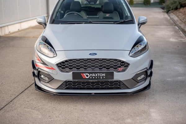 Maxton Front Bumper Wings (Canards) V.2 Ford Fiesta Mk8 St / St-Line 