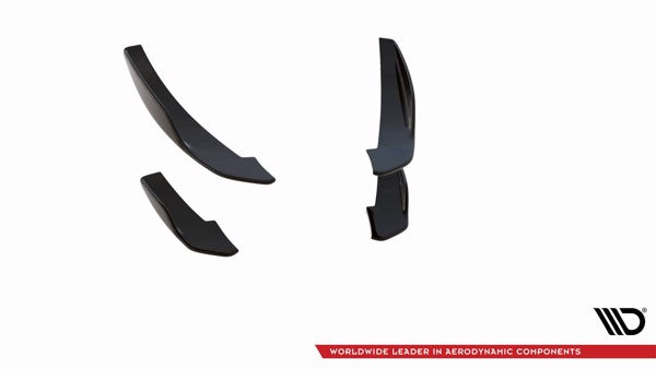 Maxton Front Bumper Wings (Canards) V.2 Ford Fiesta Mk8 St / St-Line 