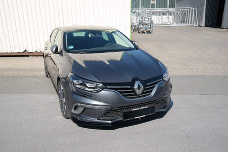 Maxton Front Splitter Renault Megane Mk.4 Gt-Line - Gloss Black