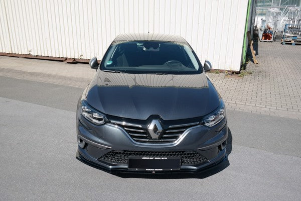 Maxton Front Splitter Renault Megane Mk.4 Gt-Line - Gloss Black