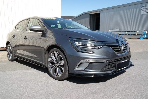 Maxton Front Splitter Renault Megane Mk.4 Gt-Line - Gloss Black