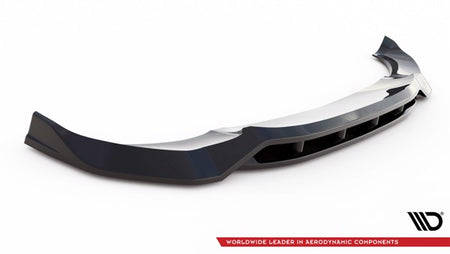 Maxton Front Splitter V.2  BMW X3 M40D / M40I / M-Pack G01  - Gloss Black