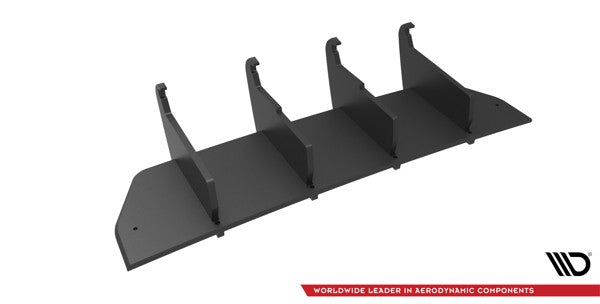Maxton Street Pro Rear Diffuser Volkswagen T-Roc R Mk1 Facelift - Black