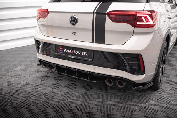 Maxton Street Pro Rear Diffuser Volkswagen T-Roc R Mk1 Facelift - Black