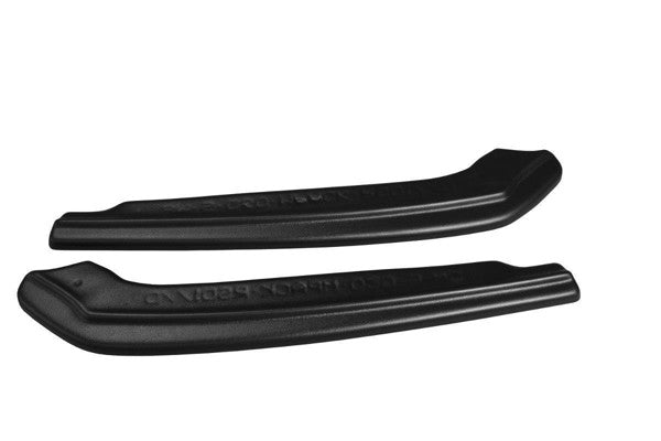 Maxton Rear Side Splitters For BMW 5 G30/ G31 M-Pack - Gloss Black