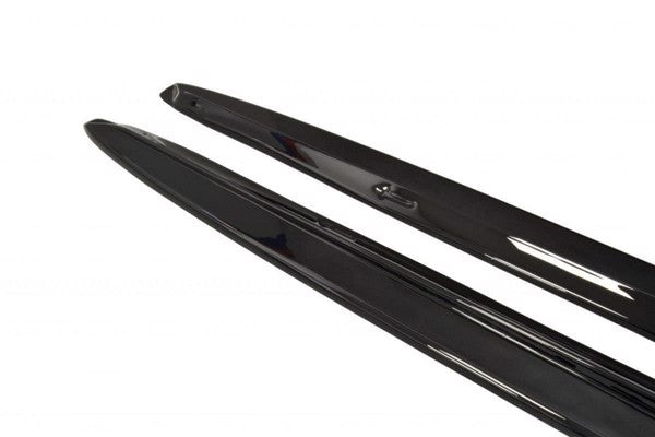 Maxton Side Skirts Diffusers Audi S4 B5 - Gloss Black