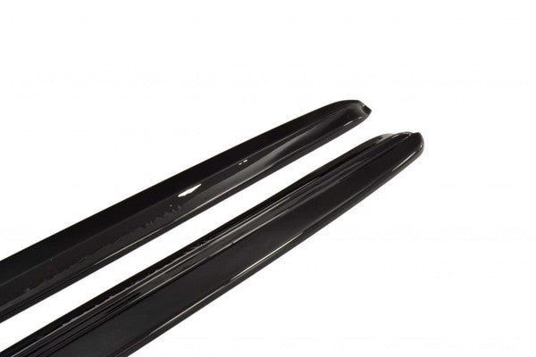 Maxton Side Skirts Diffusers Audi S4 B5 - Gloss Black