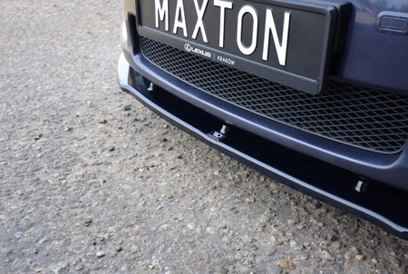 Maxton Front Splitter V.1 Lexus Gs Mk.3  - Gloss Black
