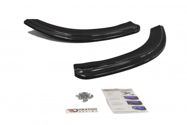 Maxton Rear Side Splitters Ford Focus St Mk3 Fl - Gloss Black