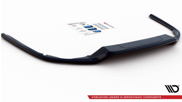 Maxton Central Rear Splitter Volkswagen Passat B8 - Gloss Black