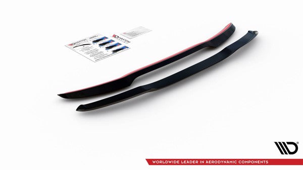 Maxton Spoiler Cap Peugeot 2008 Mk2 - Gloss Black