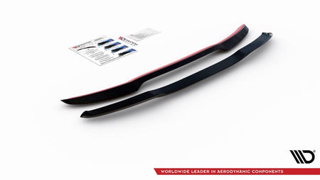 Maxton Spoiler Cap Peugeot 2008 Mk2 - Gloss Black